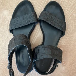 ALEXANDER WANG leather sandals - Sz 38